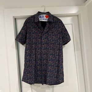 Men’s short sleeve button down